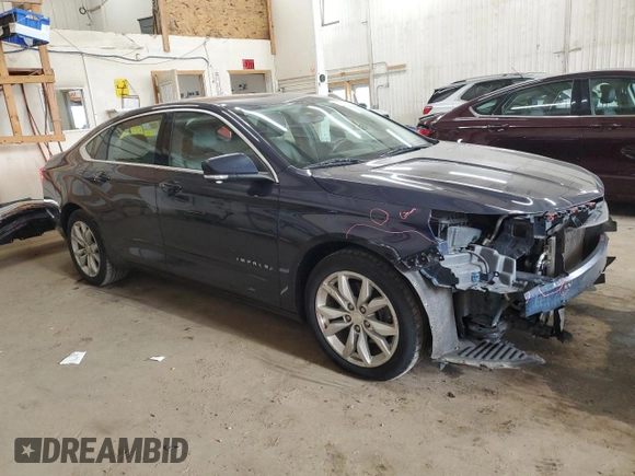 2018 Chevrolet Impala LT with VIN 2G1105S37J9131466, listed as a Copart auction lot 53327495 with 184,572 mi miles and Salvage Title. Bid and sale history available at DreamBid. Image 4.