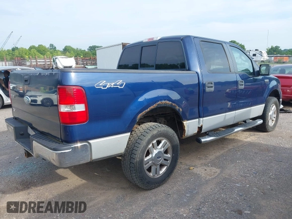 2008 Ford F-150 XLT with VIN 1FTPW14518FA76358, listed as a IAAI auction lot 42281687 with 201,697 mi miles and . Bid and sale history available at DreamBid. Image 4.