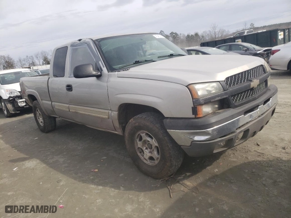 2004 Chevrolet Silverado 1500 LS with VIN 2GCEK19T241366510, listed as a Copart auction lot 43422085 with 255,545 mi miles and Salvage Title. Bid and sale history available at carsss.com. Image 4.