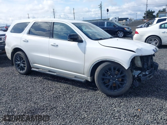 2016 Dodge Durango R/T with VIN 1C4SDJCT3GC315487, listed as a IAAI auction lot 41939604 with 123,480 mi miles and . Bid and sale history available at DreamBid. Image 1.