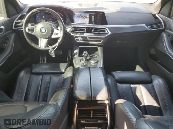2019 BMW X5 xDrive40i with VIN 5UXCR6C50KLK86199, listed as a Copart auction lot 47523305 with 76,924 mi miles and Salvage Title. Bid and sale history available at DreamBid. Image 8.