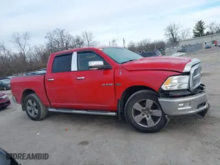2010 Dodge Ram 1500 SLT with VIN 1D7RV1CT1AS261380, listed as a IAAI auction lot 41517005 with 92,768 mi miles. Bid and sale history available at carsss.com. Image 14.