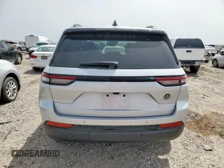 2024 Jeep Grand Cherokee Laredo X with VIN 1C4RJGAG2RC243586, listed as a Copart auction lot 56725245 with 10,735 mi miles and Salvage title. Bid and sale history available at DreamBid. Image 6.