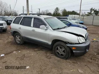 2004 Hyundai Santa Fe GLS with VIN KM8SC73D94U617141, listed as a Copart auction lot 46931565 with 120,192 mi miles and Salvage Title. Bid and sale history available at carsss.com. Image 4.