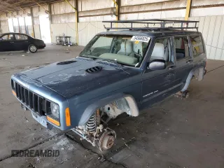 1999 Jeep Cherokee Sport z VIN 1J4FF68S1XL611160, wystawiony jako Copart lot #54566825 z przebiegiem Nie podano mil oraz Szkoda całkowita • Salvage title. Historia ofert i sprzedaży dostępna na DreamBid. Obrazek 1.