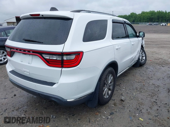 2018 Dodge Durango SXT z VIN 1C4RDHAG9JC359496, wystawiony jako IAAI lot #42435401 z przebiegiem 162 391 mil mil oraz . Historia ofert i sprzedaży dostępna na DreamBid. Obrazek 4.