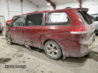 2013 Toyota Sienna LE AAS with VIN 5TDKK3DC6DS403475, listed as a Copart auction lot 42378895 with Not Provided miles and Non Repairable. Bid and sale history available at DreamBid. Image 2.