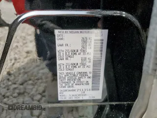 2024 Nissan Pathfinder S with VIN 5N1DR3AA6RC251354, listed as a Copart auction lot 56457795 with 36,589 mi miles and Salvage title. Bid and sale history available at DreamBid. Image 14.