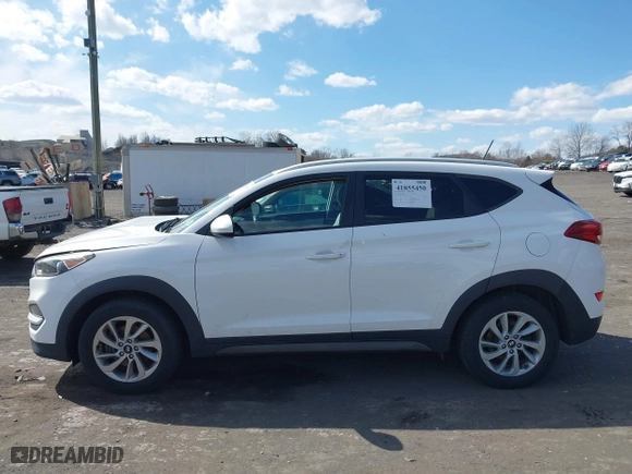 2016 Hyundai Tucson SE with VIN KM8J3CA48GU087840, listed as a IAAI auction lot 41855450 with 106,524 mi miles. Bid and sale history available at carsss.com. Image 14.