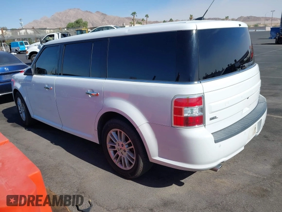 2016 Ford Flex SEL with VIN 2FMHK6C85GBA12635, listed as a IAAI auction lot 40715147 with 104,573 mi miles. Bid and sale history available at carsss.com. Image 3.