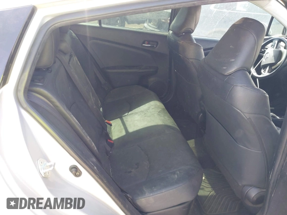 2017 Toyota Prius Two with VIN JTDKARFU9H3037028, listed as a IAAI auction lot 41808283 with 147,617 mi miles. Bid and sale history available at carsss.com. Image 8.