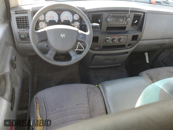 2007 Dodge 1500 SLT with VIN 1D7HA18P27S232787, listed as a Copart auction lot 86873164 with 346,744 mi miles and Salvage Title. Bid and sale history available at DreamBid. Image 8.