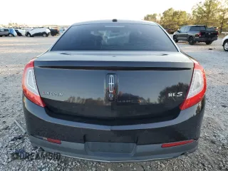 2014 Lincoln MKS with VIN 1LNHL9DK7EG601894, listed as a Copart auction lot 46377445 with 147,745 mi miles and Salvage Title. Bid and sale history available at DreamBid. Image 6.