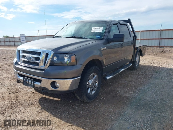 2008 Ford F-150 XL with VIN 1FTRW14W78FB88227, listed as a IAAI auction lot 42191567 with 176,927 mi miles and . Bid and sale history available at DreamBid. Image 2.