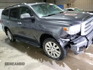 2012 Toyota Sequoia Platinum with VIN 5TDDY5G10CS061713, listed as a Copart auction lot 83435424 with 246,330 mi miles and Salvage Title. Bid and sale history available at carsss.com. Image 11.