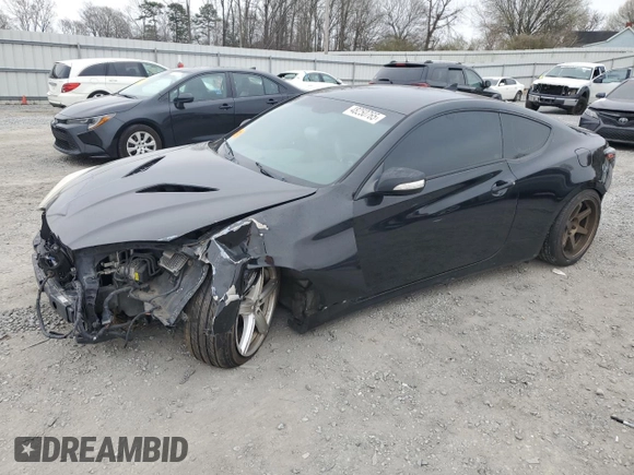 2016 Hyundai Genesis Coupe 3.8L Base with VIN KMHHT6KJ7GU132299, listed as a Copart auction lot 48250765 with 0 mi miles and Salvage Title. Bid and sale history available at carsss.com. Image 1.