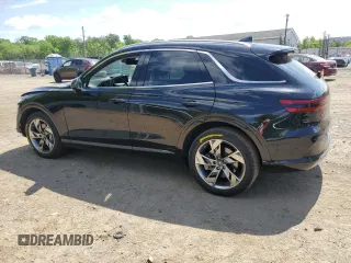 2024 Genesis GV70 Advanced with VIN 5NMMCET14RH003393, listed as a Copart auction lot 55646735 with 7,773 mi miles and Salvage title. Bid and sale history available at DreamBid. Image 2.