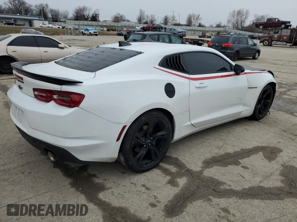 2021 Chevrolet Camaro 1LT z VIN 1G1FB1RX5M0142269, wystawiony jako Copart lot #44905105 z przebiegiem 31 586 mil mil oraz Szkoda całkowita • Salvage title. Historia ofert i sprzedaży dostępna na DreamBid. Obrazek 3.