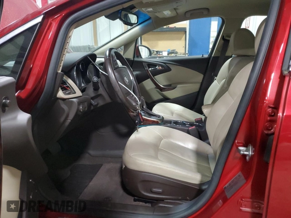 2012 Buick Verano Group with VIN 1G4PS5SK8C4174623, listed as a Copart auction lot 76681174 with 45,437 mi miles and Salvage title. Bid and sale history available at DreamBid. Image 7.