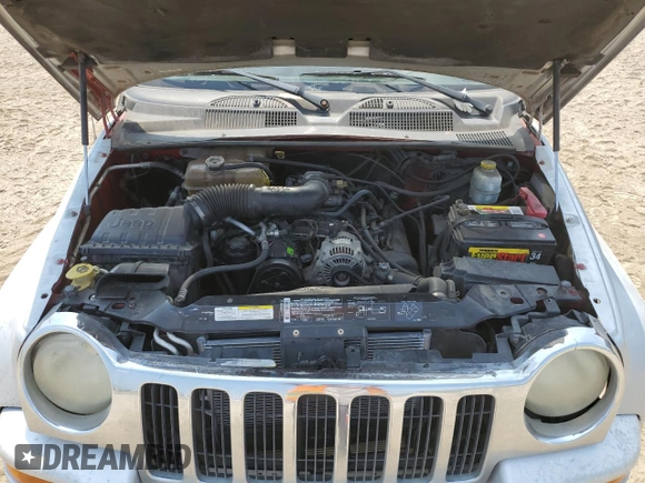 2005 Jeep Liberty Limited with VIN 1J4GK58K15W577002, listed as a Copart auction lot 68190284 with 252,595 mi miles and Salvage Title. Bid and sale history available at carsss.com. Image 12.