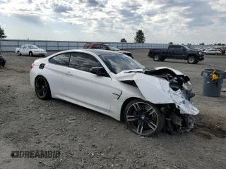 2015 BMW M4 z VIN WBS3R9C50FK334663, wystawiony jako Copart lot #59012605 z przebiegiem 69 749 mil mil oraz Szkoda całkowita • Salvage title. Historia ofert i sprzedaży dostępna na DreamBid. Obrazek 4.