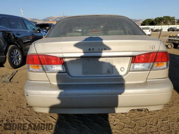 2001 Infiniti G20 Luxury z VIN JNKCP11A01T400404, wystawiony jako Copart lot #69899274 z przebiegiem 243 332 mil mil oraz Szkoda całkowita • Salvage title. Historia ofert i sprzedaży dostępna na DreamBid. Obrazek 6.