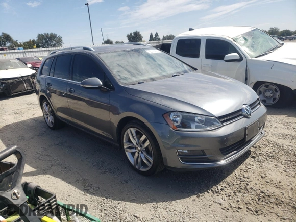 2015 Volkswagen Golf SportWagen TDI SE with VIN 3VWCA7AU1FM508842, listed as a Copart auction lot 66415964 with 67,101 mi miles and Clean Title. Bid and sale history available at carsss.com. Image 4.