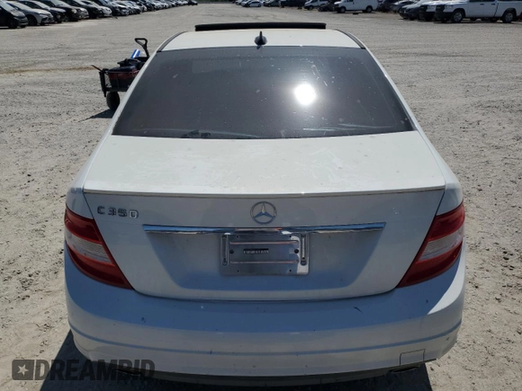 2010 Mercedes-Benz C 350 Sport with VIN WDDGF5GB9AR114616, listed as a Copart auction lot 62102435 with 186,707 mi miles and Clean title. Bid and sale history available at DreamBid. Image 6.