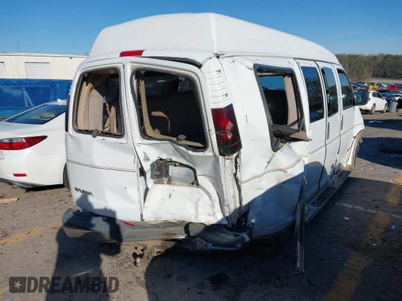 1998 GMC Savana Cargo Van YF7 with VIN 1GDFG15R5W1014364, listed as a IAAI auction lot 41578281 with 168,915 mi miles. Bid and sale history available at carsss.com. Image 4.