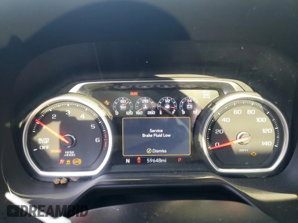 2021 Chevrolet Tahoe Premier with VIN 1GNSKSKD9MR321669, listed as a Copart auction lot 43282815 with 59,648 mi miles and Salvage title. Bid and sale history available at DreamBid. Image 9.