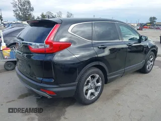 2017 Honda CR-V EX-L with VIN 7FARW1H87HE019328, listed as a IAAI auction lot 41756130 with 62,763 mi miles. Bid and sale history available at carsss.com. Image 4.
