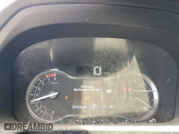 2019 Honda Ridgeline RTL-E with VIN 5FPYK3F71KB002046, listed as a Copart auction lot 61934455 with 131,674 mi miles and Salvage title. Bid and sale history available at DreamBid. Image 9.