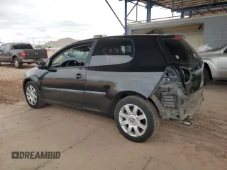 2008 Volkswagen Rabbit S with VIN WVWAA71K98W097752, listed as a Copart auction lot 47844695 with 124,036 mi miles and Salvage Title. Bid and sale history available at carsss.com. Image 2.