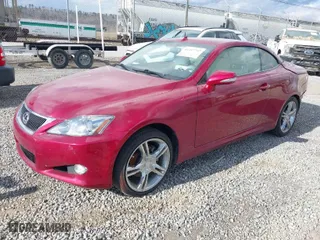 2010 Lexus IS 250C with VIN JTHFF2C22A2513725, listed as a IAAI auction lot 41217797 with 30,658 mi miles. Bid and sale history available at carsss.com. Image 2.