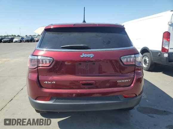 2022 Jeep Compass Sport z VIN 3C4NJDAB7NT213998, wystawiony jako Copart lot #61792785 z przebiegiem 63 690 mil mil oraz Szkoda całkowita • Salvage title. Historia ofert i sprzedaży dostępna na DreamBid. Obrazek 6.