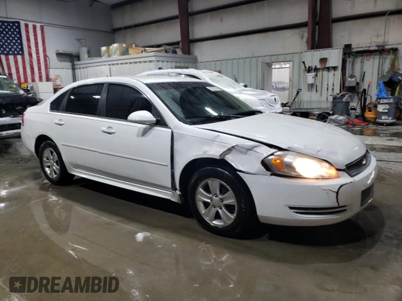 2014 Chevrolet Impala LS with VIN 2G1WA5E36E1168057, listed as a Copart auction lot 86529194 with 177,960 mi miles and Salvage Title. Bid and sale history available at DreamBid. Image 4.