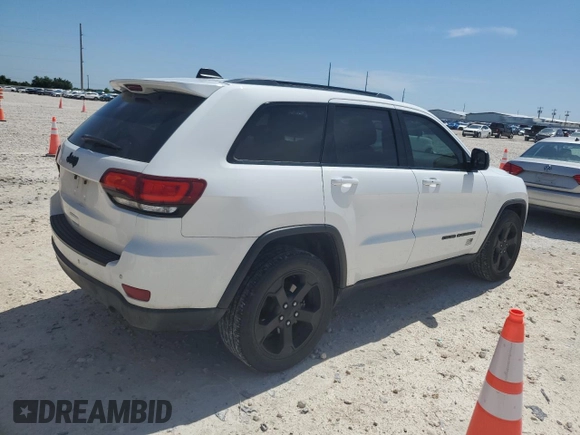 2021 Jeep Grand Cherokee Laredo X z VIN 1C4RJEAG9MC746108, wystawiony jako Copart lot #56479195 z przebiegiem 59 703 mil mil oraz Czysty tytuł • Clean title. Historia ofert i sprzedaży dostępna na DreamBid. Obrazek 3.