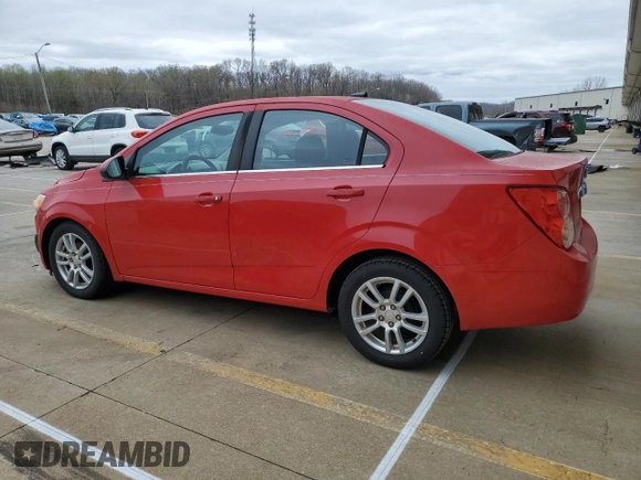 2012 Chevrolet Sonic LT z VIN 1G1JC5SH3C4217821, wystawiony jako Copart lot #51443435 z przebiegiem 95 851 mil mil oraz Nie do naprawy • Non repairable. Historia ofert i sprzedaży dostępna na DreamBid. Obrazek 2.