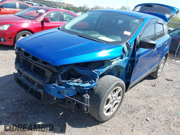2018 Ford Escape S with VIN 1FMCU0F79JUA34997, listed as a IAAI auction lot 41984391 with 173,265 mi miles and . Bid and sale history available at carsss.com. Image 6.