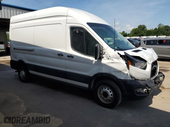 2022 Ford Transit Cargo with VIN 1FTBR2X85NKA81028, listed as a Copart auction lot 62131335 with Not provided miles and Non repairable. Bid and sale history available at DreamBid. Image 4.
