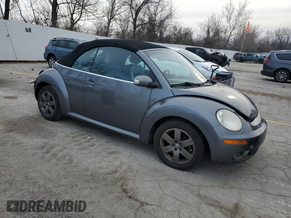 2006 Volkswagen Beetle with VIN 3VWPF31YX6M325955, listed as a Copart auction lot 84736334 with 21,672 mi miles and Clean title. Bid and sale history available at DreamBid. Image 4.