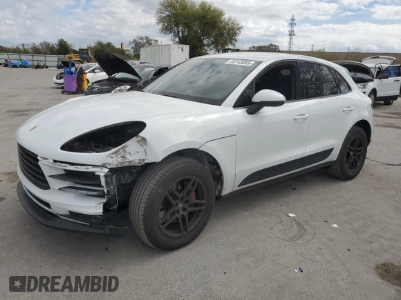 2019 Porsche Macan with VIN WP1AA2A51KLB05881, listed as a Copart auction lot 45743885 with 54,143 mi miles and Salvage title. Bid and sale history available at DreamBid. Image 1.