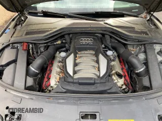 2011 Audi A8 with VIN WAURVAFD7BN018734, listed as a Copart auction lot 63735055 with 79,694 mi miles and Clean title. Bid and sale history available at DreamBid. Image 7.