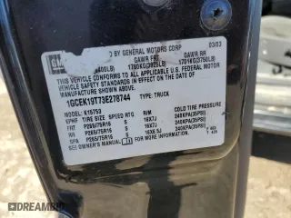 2003 Chevrolet Silverado 1500 LT with VIN 1GCEK19T73E278744, listed as a Copart auction lot 46355815 with 231,451 mi miles and Salvage Title. Bid and sale history available at carsss.com. Image 12.