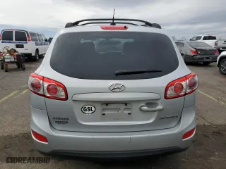 2010 Hyundai Santa Fe GLS with VIN 5NMSG3AB2AH414453, listed as a Copart auction lot 51535465 with 118,953 mi miles and Salvage Title. Bid and sale history available at carsss.com. Image 6.