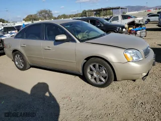 2005 Mercury Montego Premier with VIN 1MEHM42165G617341, listed as a Copart auction lot 88297195 with 82,384 mi miles and Salvage Title. Bid and sale history available at carsss.com. Image 4.
