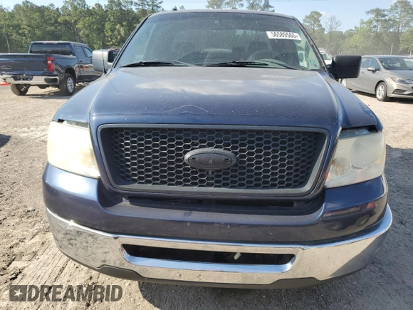 2006 Ford F-150 STX с VIN 1FTRX12W06NA46790, выставлен на аукционе Copart как лот 56589565 с пробегом 246 021 миль миль и Списание • Salvage title. История ставок и продаж доступна на DreamBid. Изображение 5.