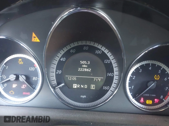 2011 Mercedes-Benz C-Class C 300 Sport with VIN WDDGF5EB1BF637327, listed as a IAAI auction lot 42058584 with 222,862 mi miles. Bid and sale history available at carsss.com. Image 7.