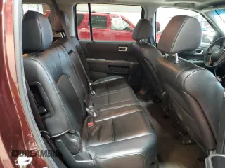 2012 Honda Pilot EX-L with VIN 5FNYF4H75CB051722, listed as a Copart auction lot 51351205 with 91,520 mi miles and Salvage Title. Bid and sale history available at DreamBid. Image 11.