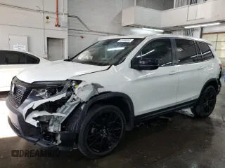 2019 Honda Passport Sport with VIN 5FNYF8H26KB006301, listed as a Copart auction lot 42599595 with 60,266 mi miles and Salvage Title. Bid and sale history available at carsss.com. Image 1.